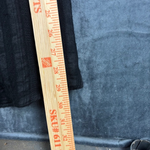 Anthropologie Akemi + Kin black Embroidered A-line tank Dress sz XS - Picture 9 of 12